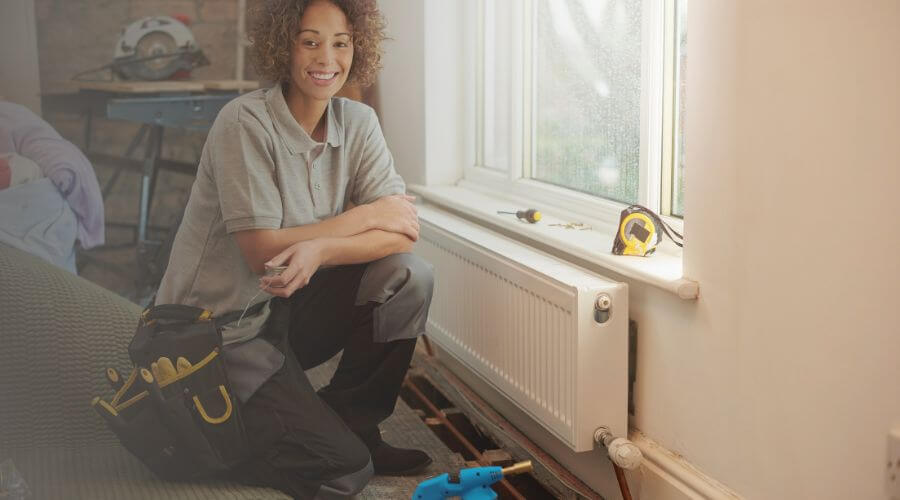 Professional tankless water heater installation in Savery, WY